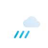Previsão para Sábado,  29 de Março de 2025: Chuva